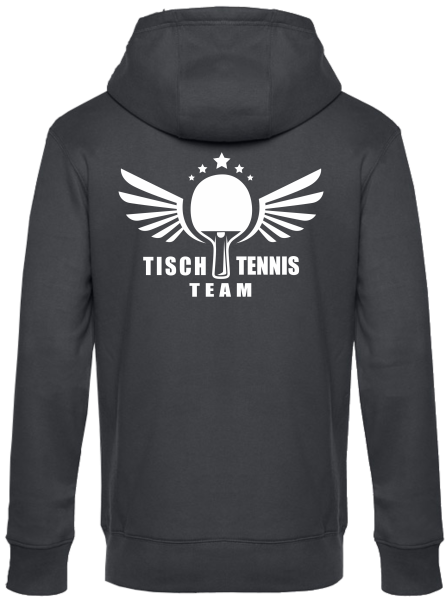 Team Hoodie Tischtennis Unisex